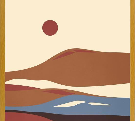 Cuadro Western desert vibes 2