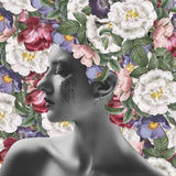 Canvas Flower Hair