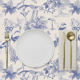 Mantel de Hule Vintage Nature Blue