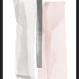 Cuadro Brushstrokes in gray and pink II