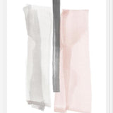 Cuadro Brushstrokes in gray and pink II
