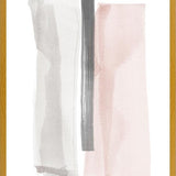 Cuadro Brushstrokes in gray and pink II
