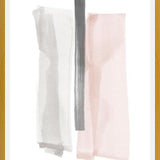 Cuadro Brushstrokes in gray and pink II