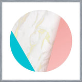 Cuadro Pink Marble Circle 1