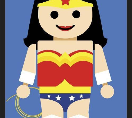 Cuadro Mujer Maravilla Toy