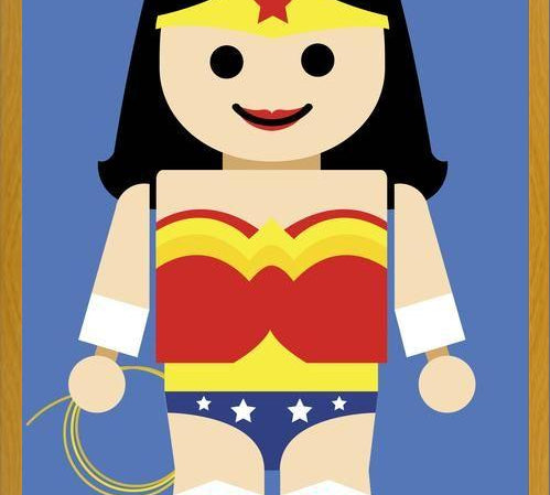 Cuadro Mujer Maravilla Toy
