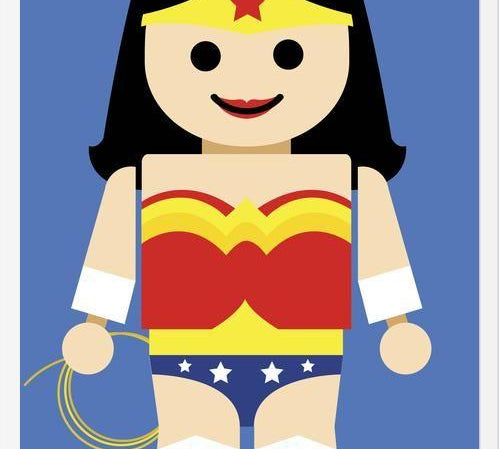 Cuadro Mujer Maravilla Toy