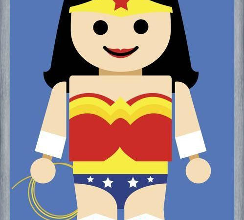 Cuadro Mujer Maravilla Toy
