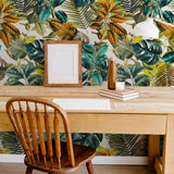 Papel Mural Tropical Pattern