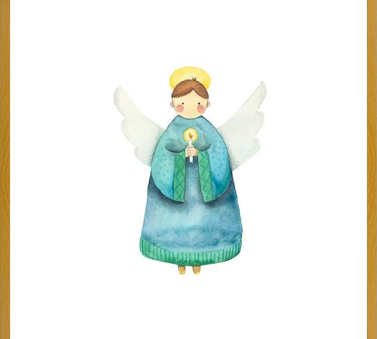 Cuadro Angel de la Guarda