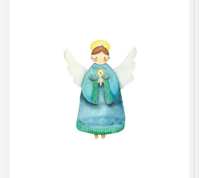 Cuadro Angel de la Guarda