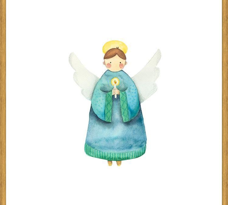 Cuadro Angel de la Guarda