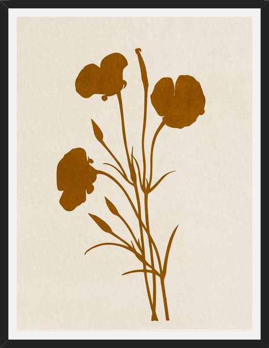 Cuadro Minimal Flowers - 01g