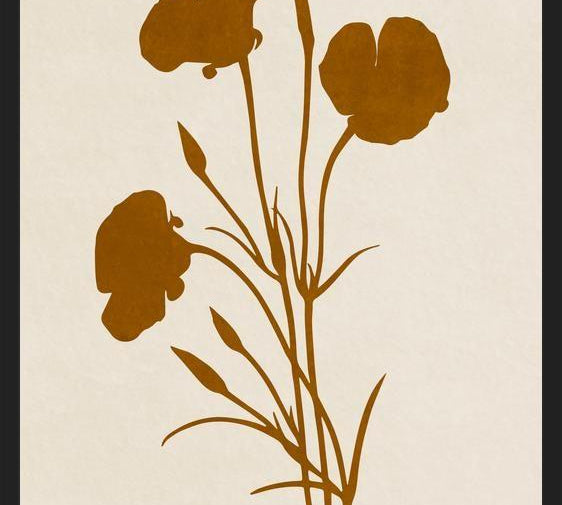 Cuadro Minimal Flowers - 01g