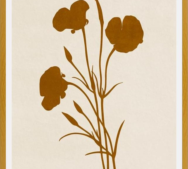 Cuadro Minimal Flowers - 01g