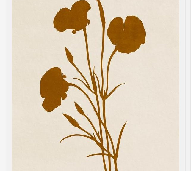 Cuadro Minimal Flowers - 01g