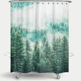 Cortina de Baño Forest and Fog