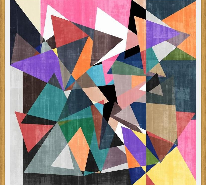 Cuadro La danza geometrica 3