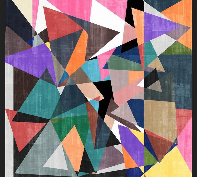 Cuadro La danza geometrica 3