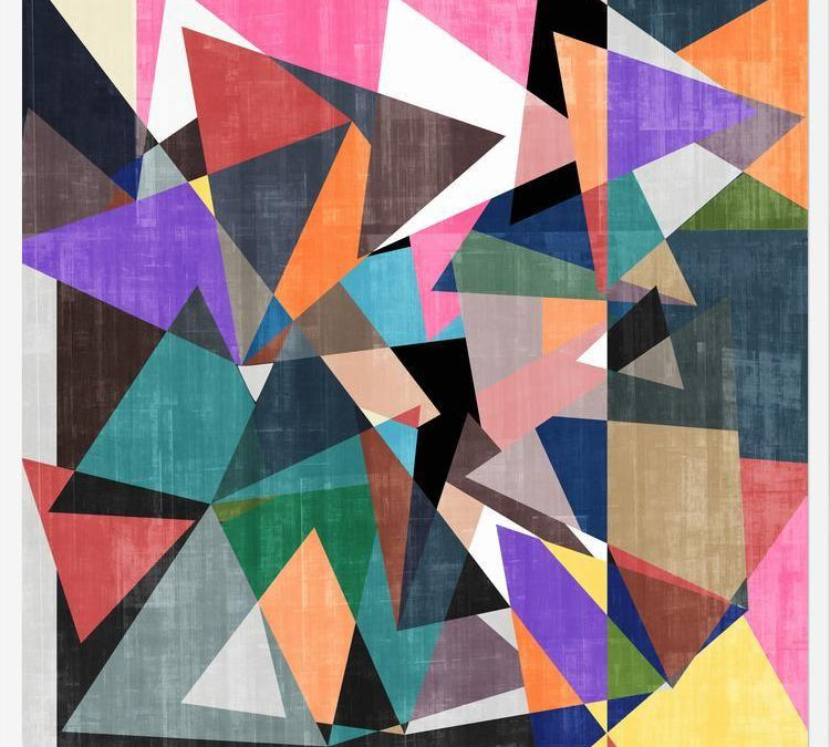Cuadro La danza geometrica 3