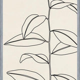 Cuadro Leaves In Line