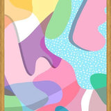 Cuadro Memphis Organic Shapes