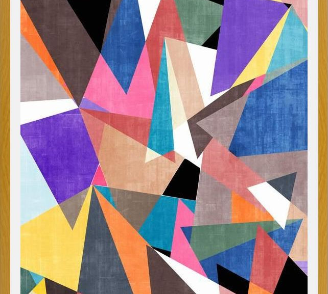 Cuadro La danza geometrica 2