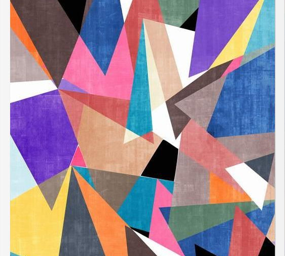 Cuadro La danza geometrica 2
