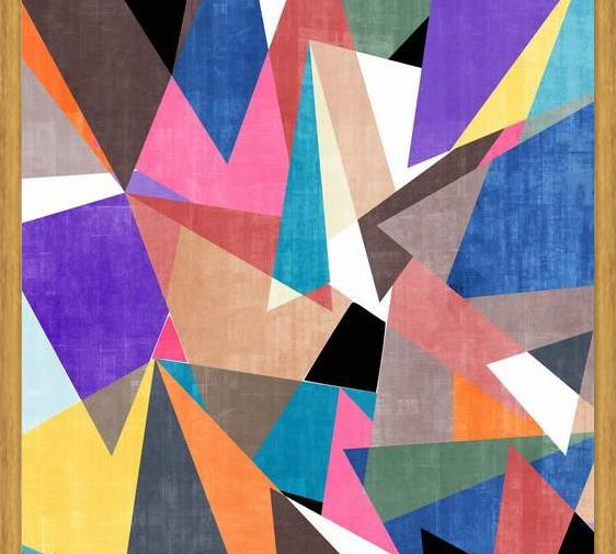 Cuadro La danza geometrica 2