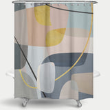 Cortina de Baño Overlapping and Transparent Parts IV