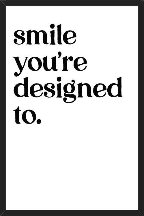 Cuadro Smile your designed to