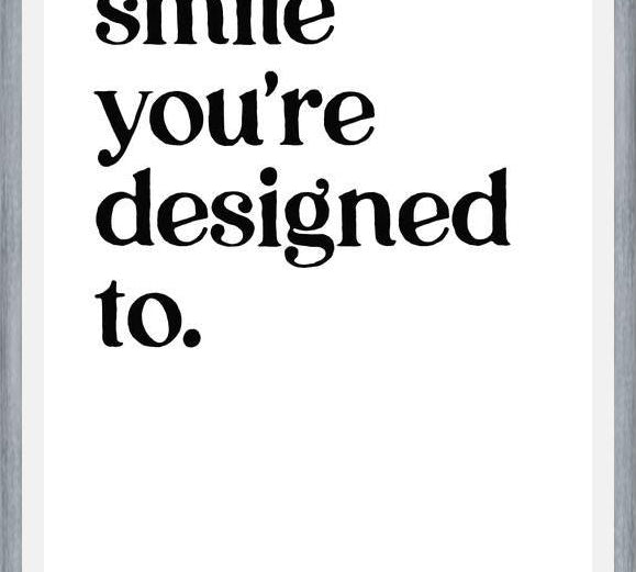 Cuadro Smile your designed to