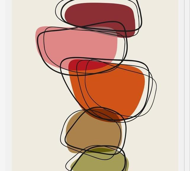 Cuadro Abstract Composition 863