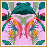 Cuadro Tropical Rosa