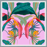 Cuadro Tropical Rosa