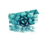 Canvas Succulent Brush Stroke