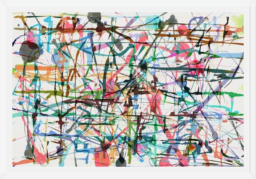 Cuadro Urban Pollock 9