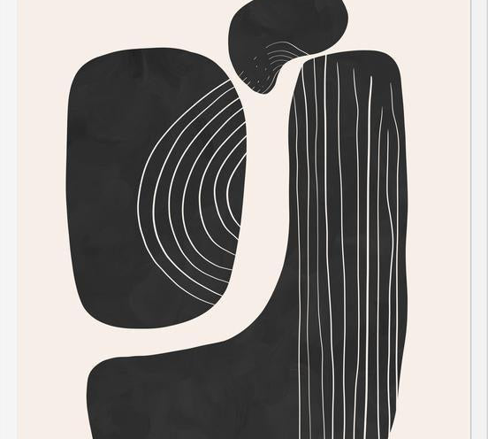 Cuadro Bold Monochromatics 3