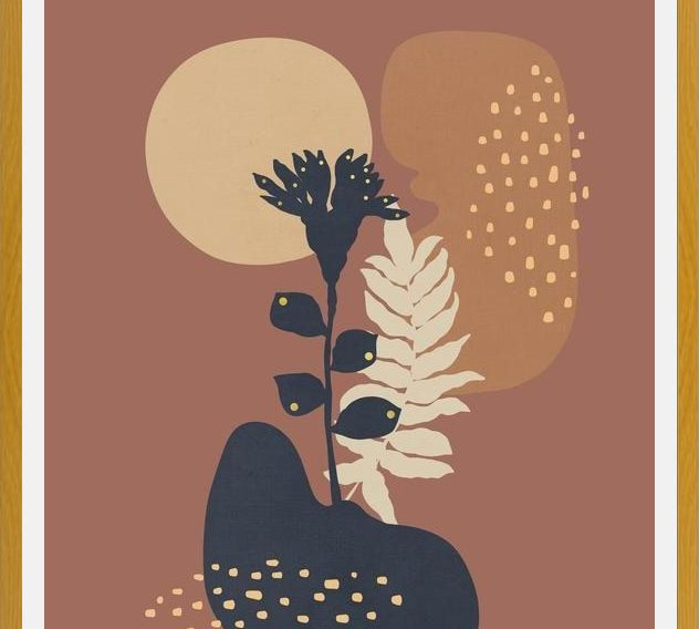 Cuadro Organic shapes 3