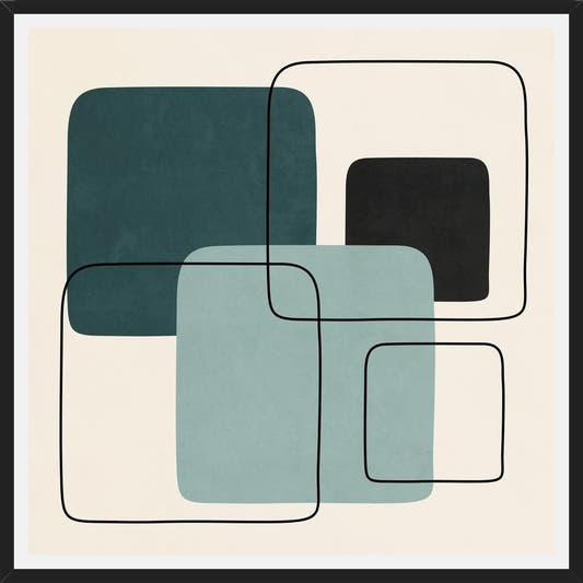 Cuadro Minimalist Geometric F02