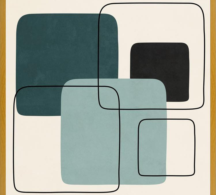 Cuadro Minimalist Geometric F02