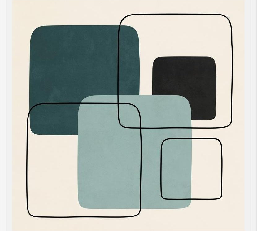Cuadro Minimalist Geometric F02