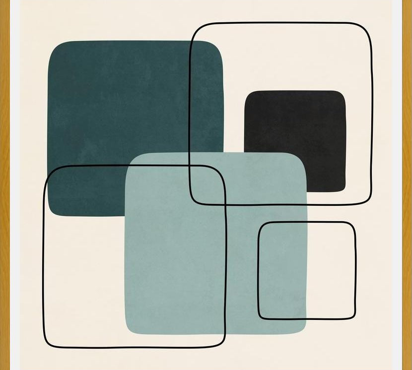 Cuadro Minimalist Geometric F02