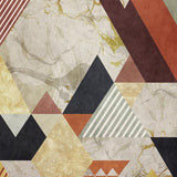 Canvas Geometric with Triangles