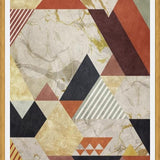 Cuadro Geometric with Triangles