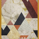 Cuadro Geometric with Triangles