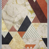 Cuadro Geometric with Triangles