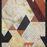 Cuadro Geometric with Triangles