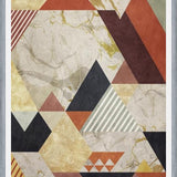 Cuadro Geometric with Triangles