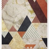 Cuadro Geometric with Triangles